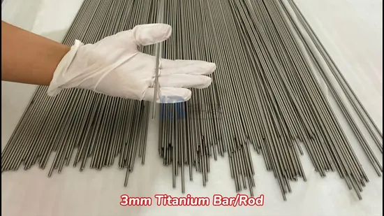 ASTM F136 Ti6al4V Eli-Titanstab